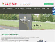 Tablet Screenshot of ambitrealty.com